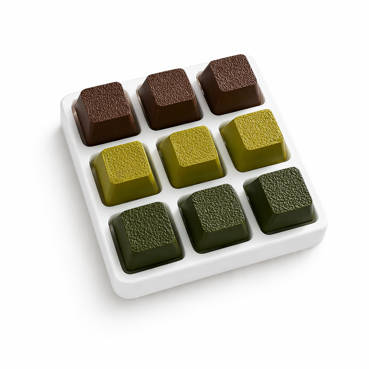 9-Key Fidget Clicker (8 Styles, 2 Base Colors)