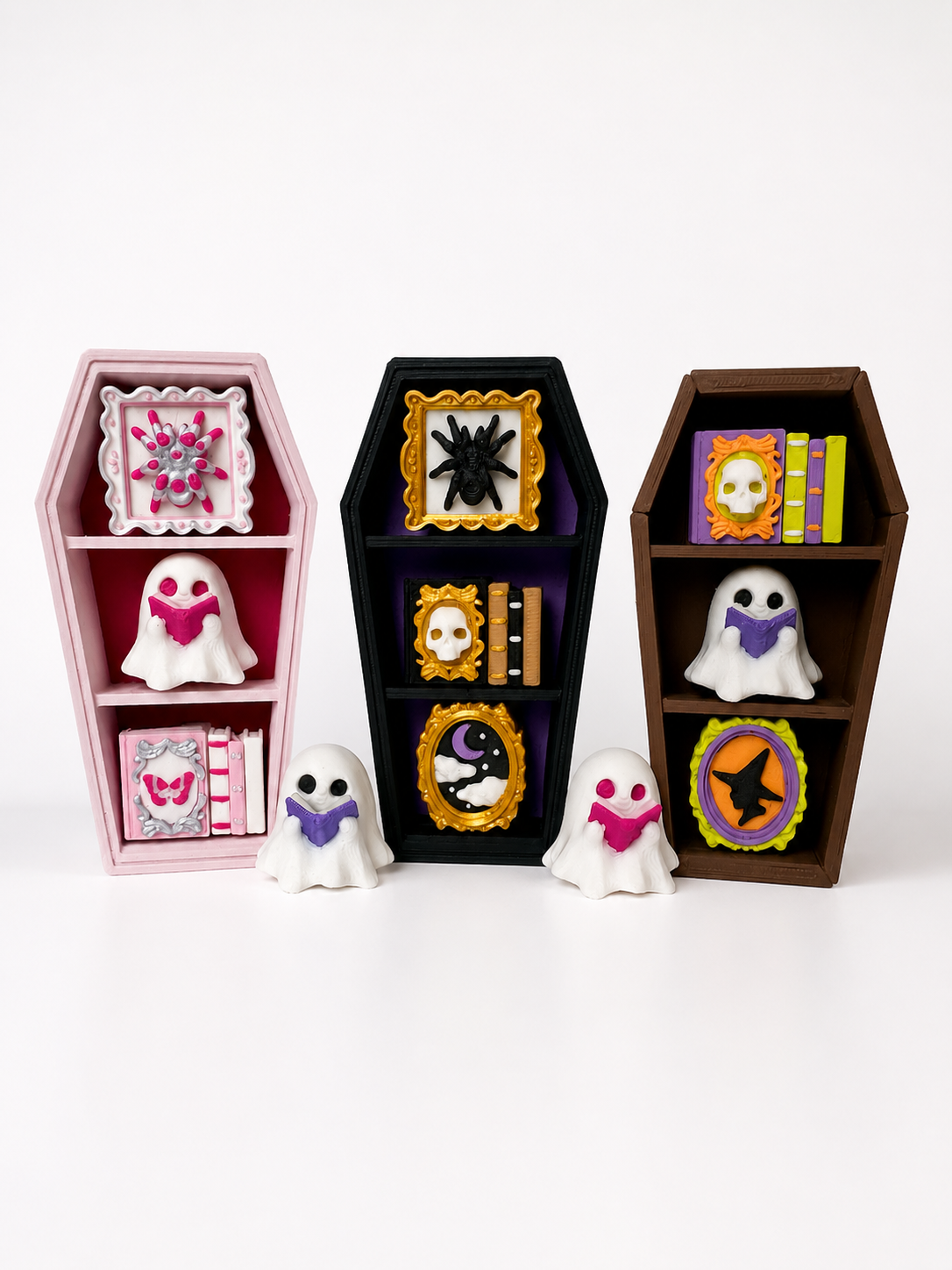 Coffin Bookcase Clicker