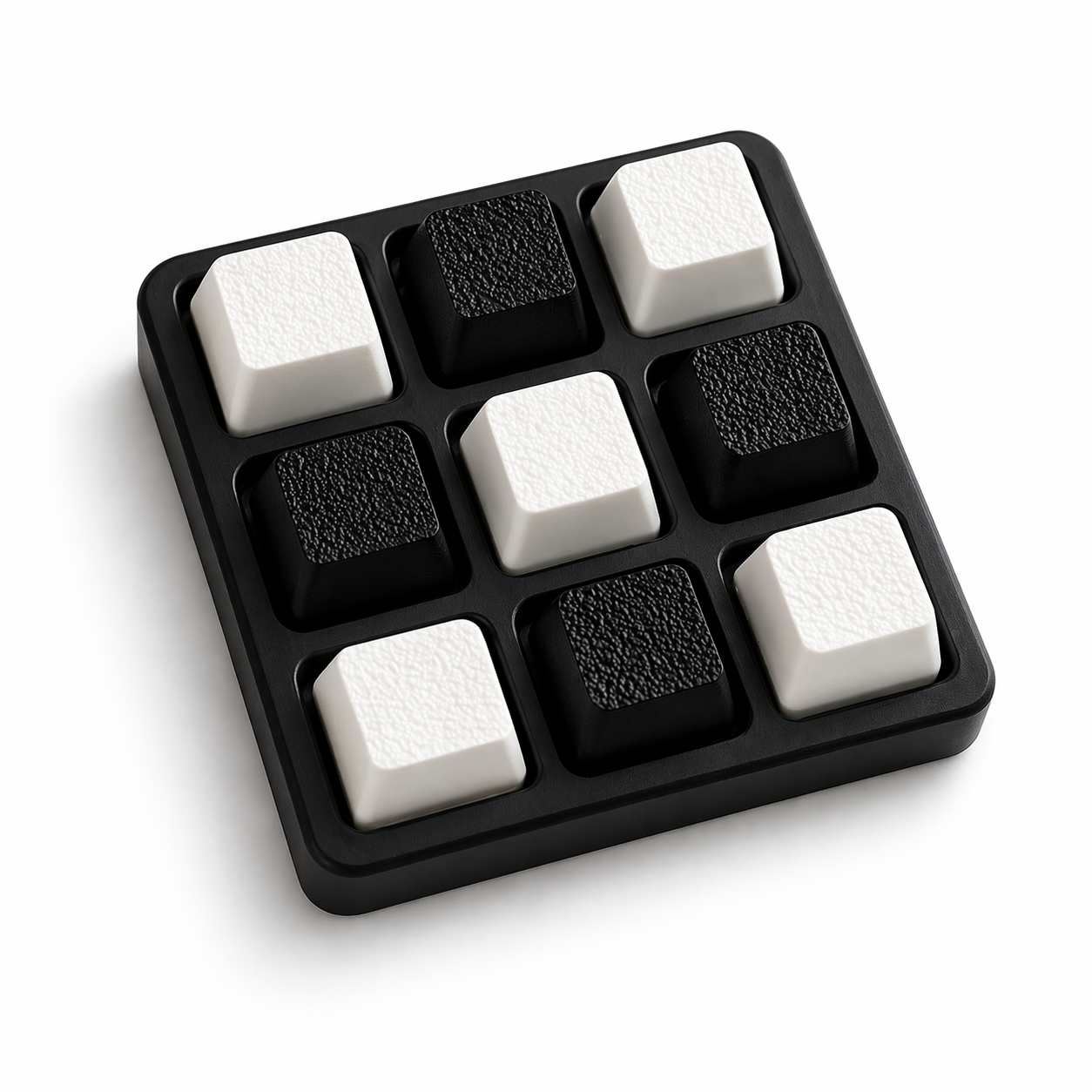 9-Key Fidget Clicker (8 Styles, 2 Base Colors)
