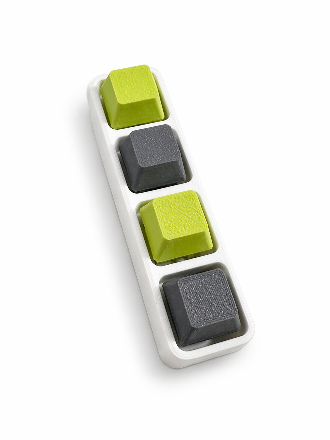 4-Key Fidget Clicker (8 Styles, 2 Base Colors)