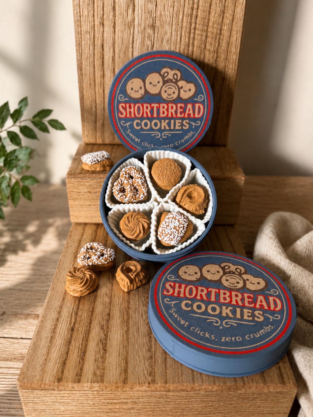 Shortbread Cookies Tin Clicker