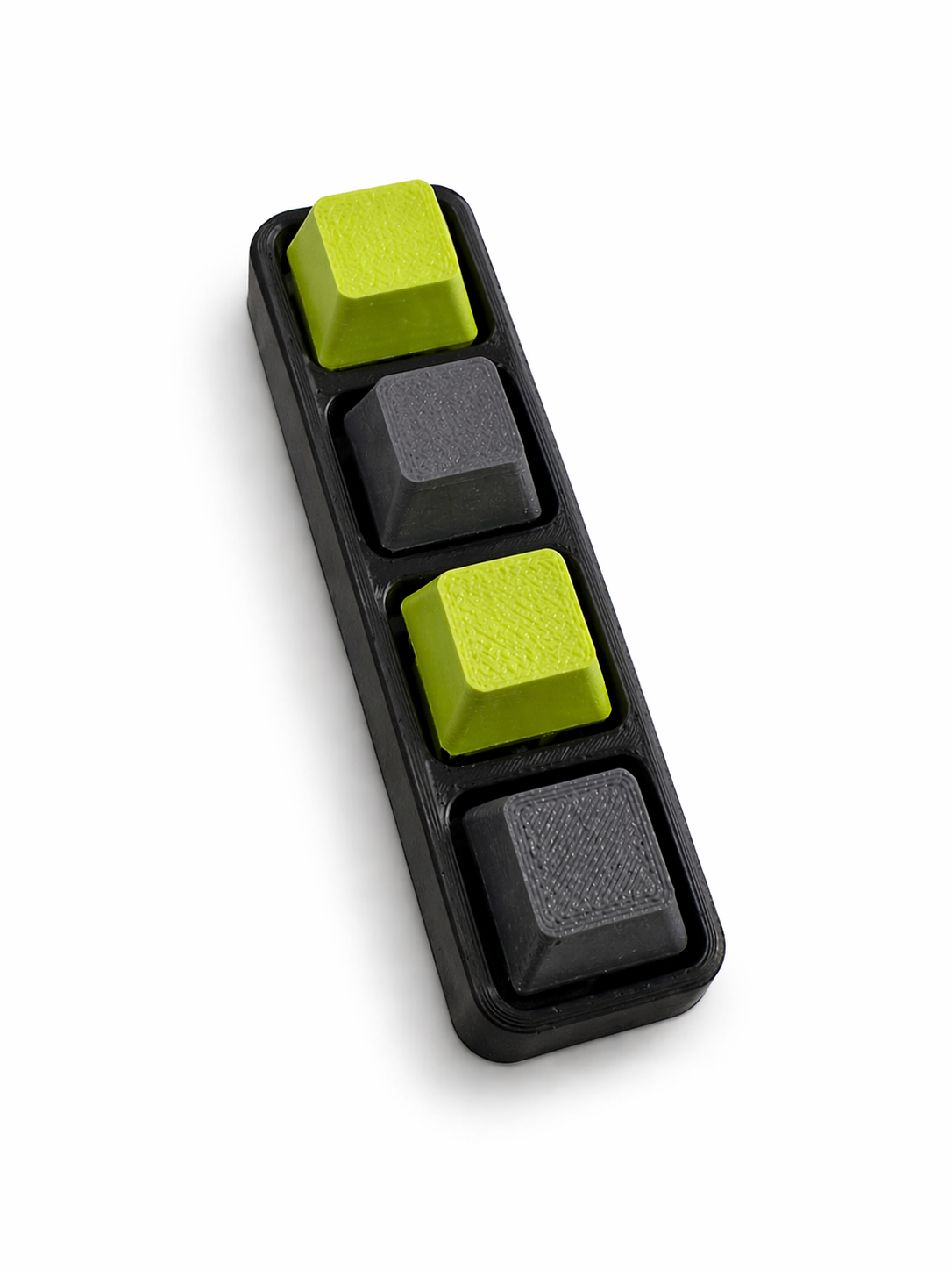 4-Key Fidget Clicker (8 Styles, 2 Base Colors)