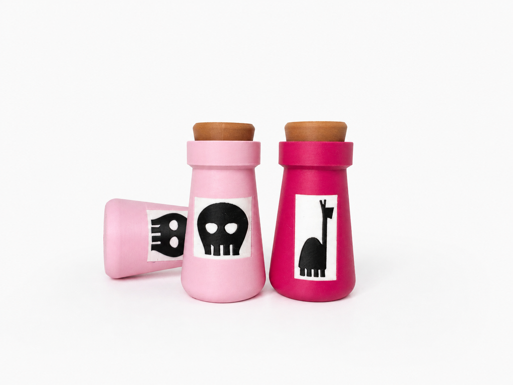 Llama Potion Bottle Clicker