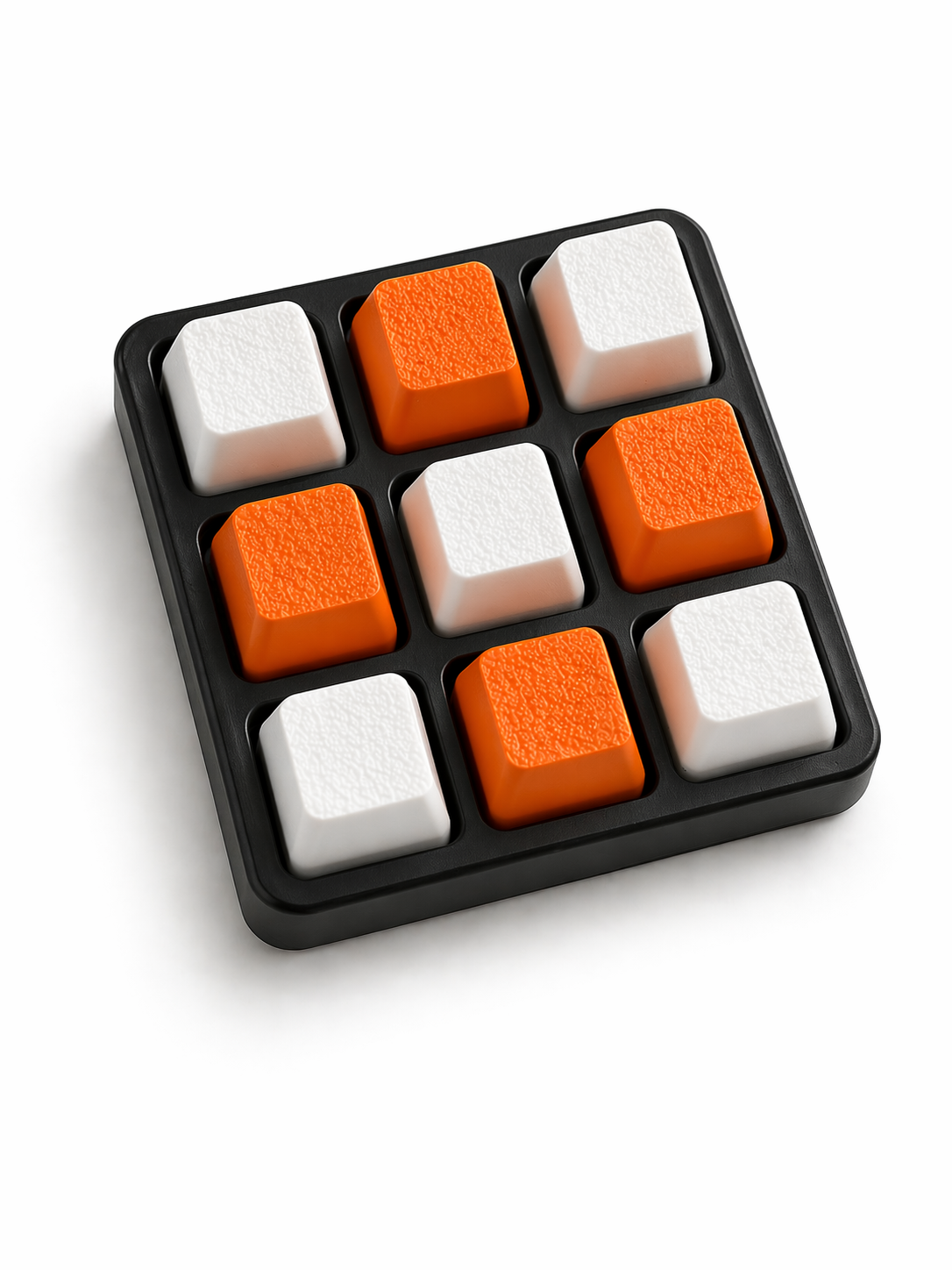 9-Key Fidget Clicker (8 Styles, 2 Base Colors)