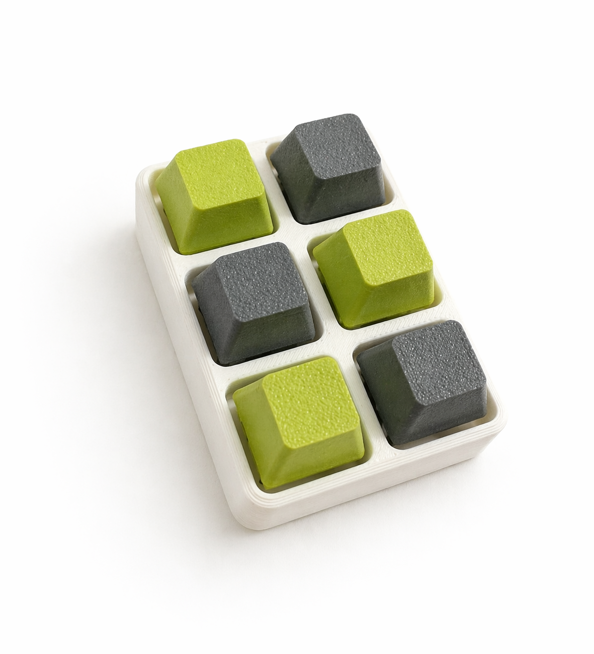 6-Key Fidget Clicker (8 Styles, 2 Base Colors)