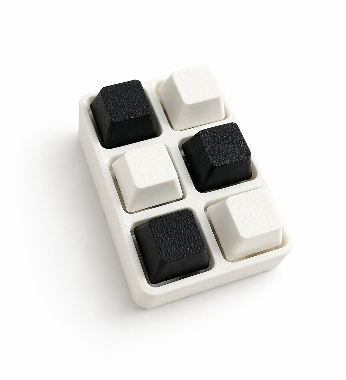 6-Key Fidget Clicker (8 Styles, 2 Base Colors)