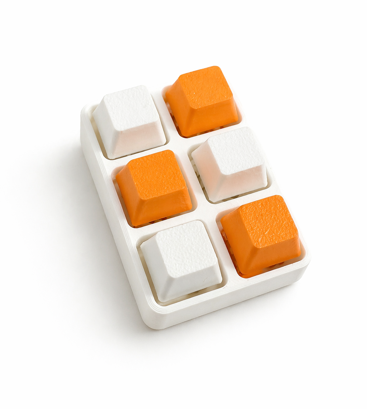 6-Key Fidget Clicker (8 Styles, 2 Base Colors)