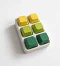 6-Key Fidget Clicker (8 Styles, 2 Base Colors)