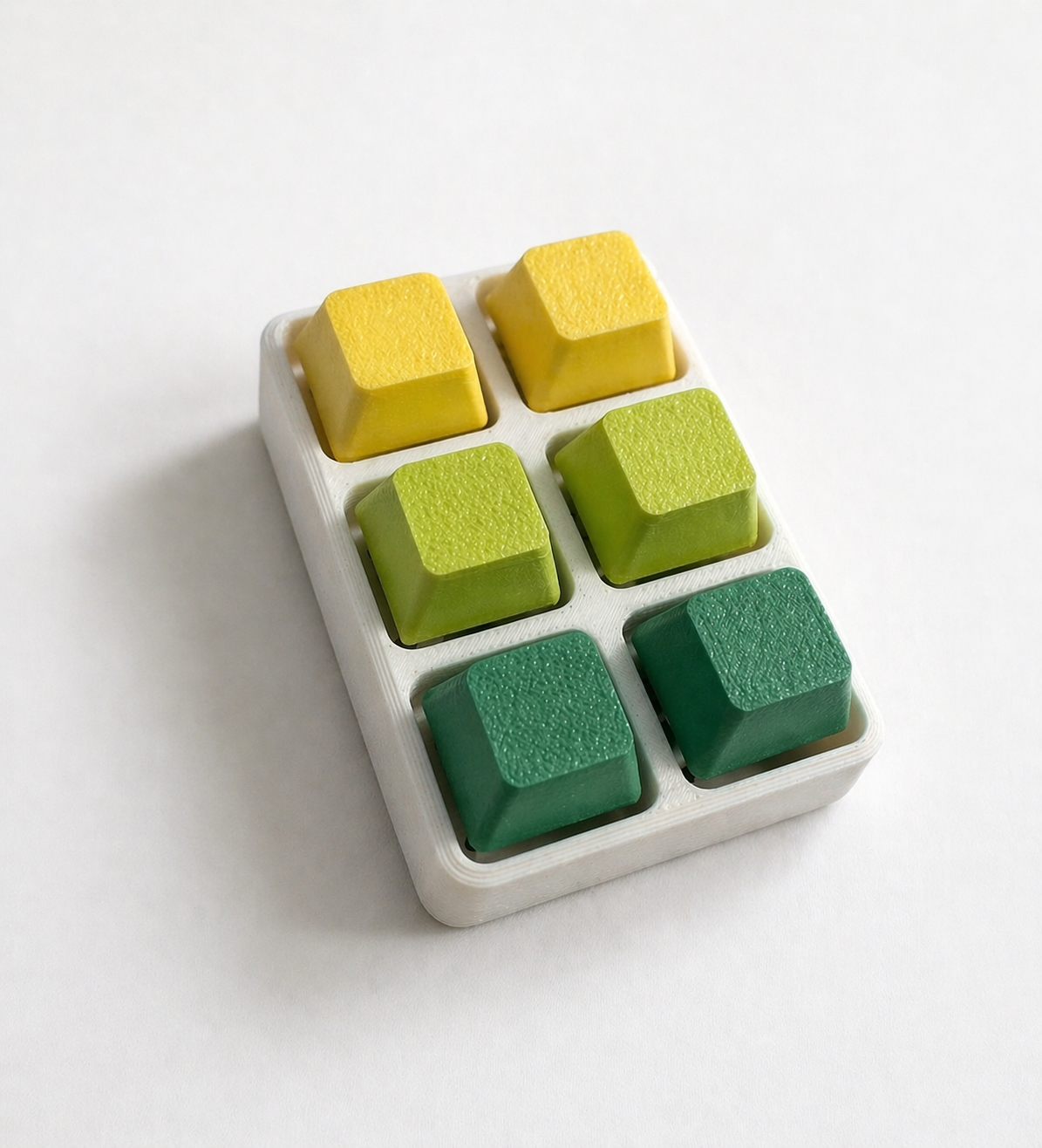 6-Key Fidget Clicker (8 Styles, 2 Base Colors)
