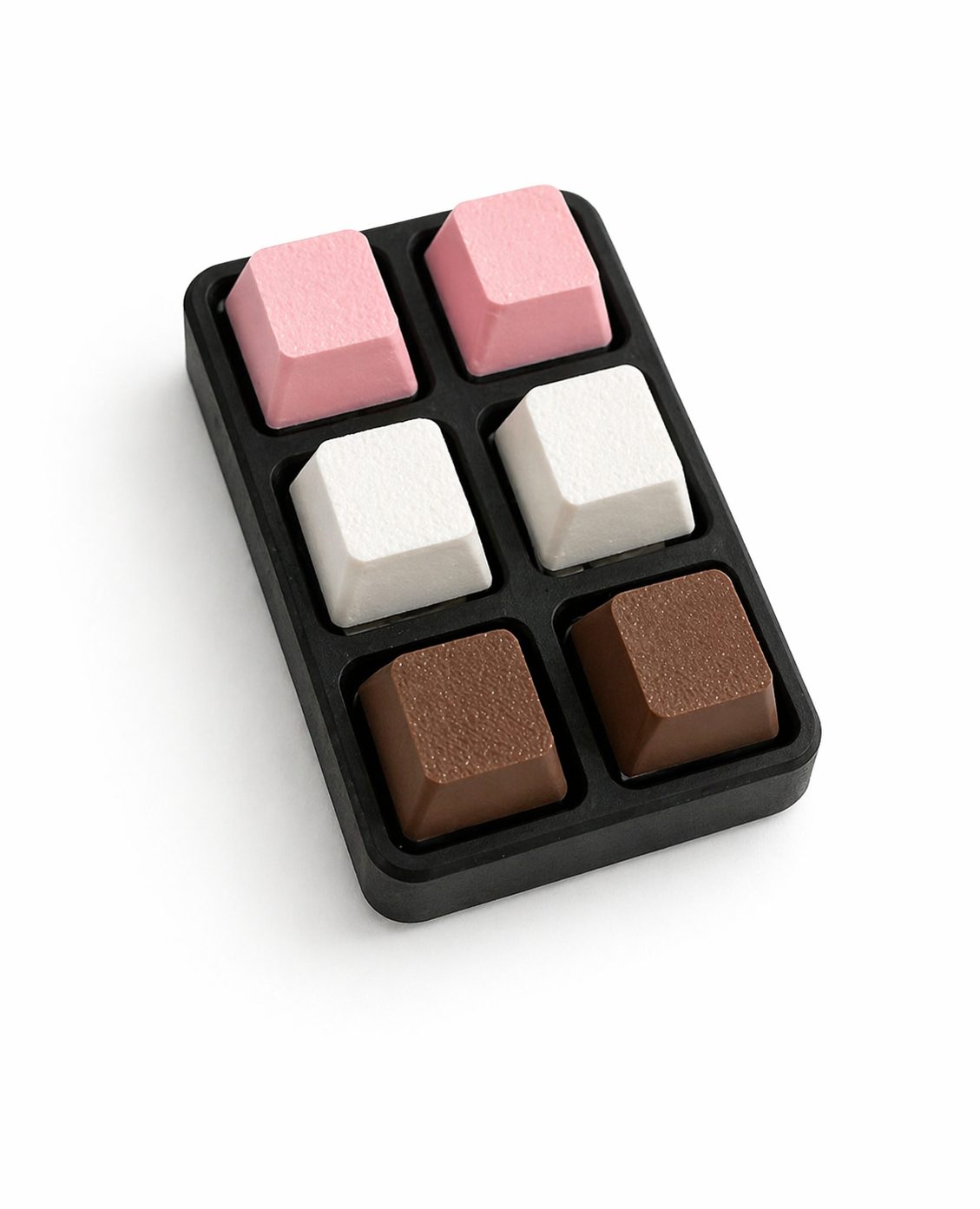 6-Key Fidget Clicker (8 Styles, 2 Base Colors)