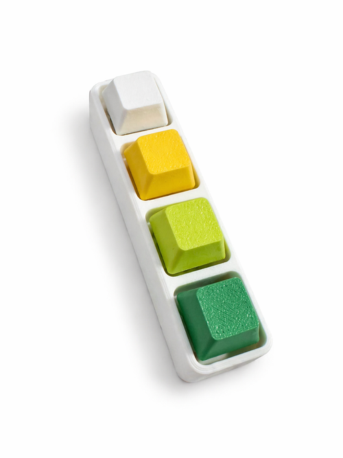 4-Key Fidget Clicker (8 Styles, 2 Base Colors)