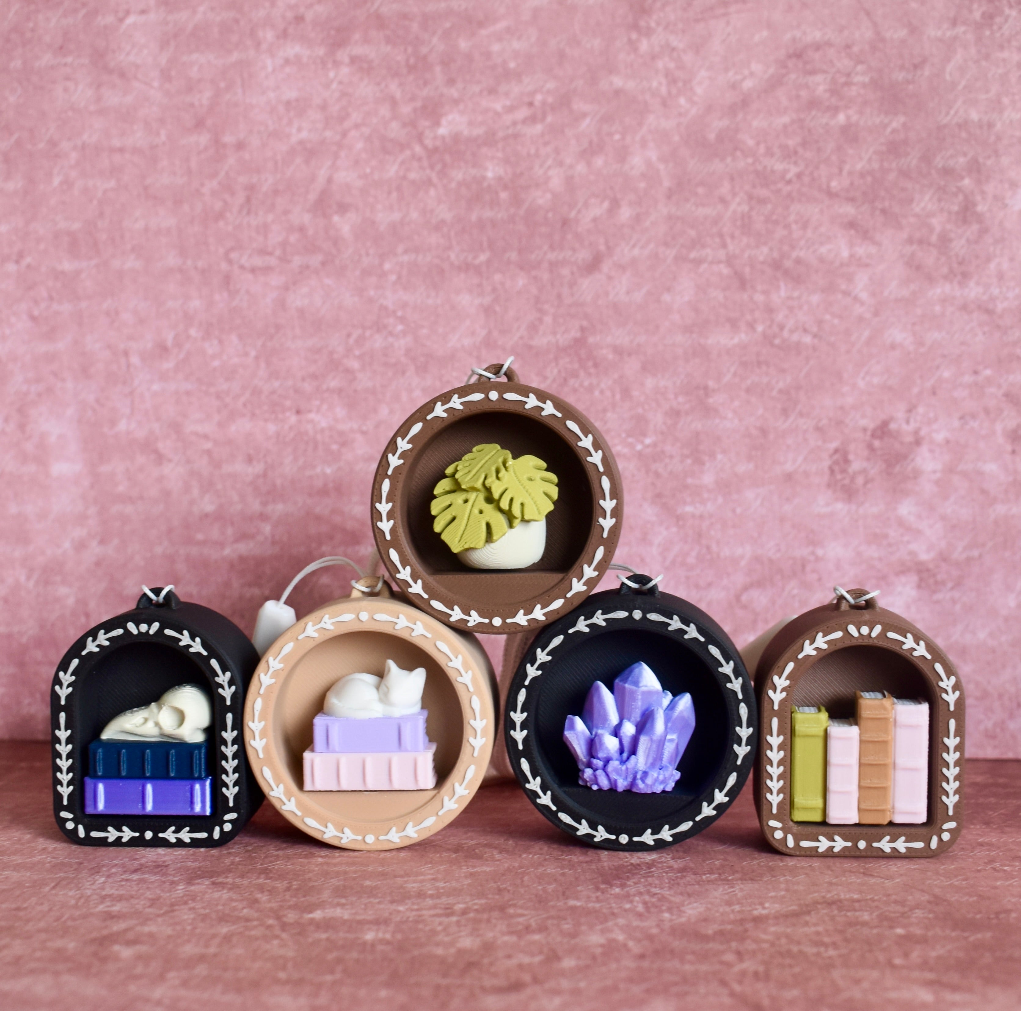 Mini Book Nook Clicker (Multiple Styles)