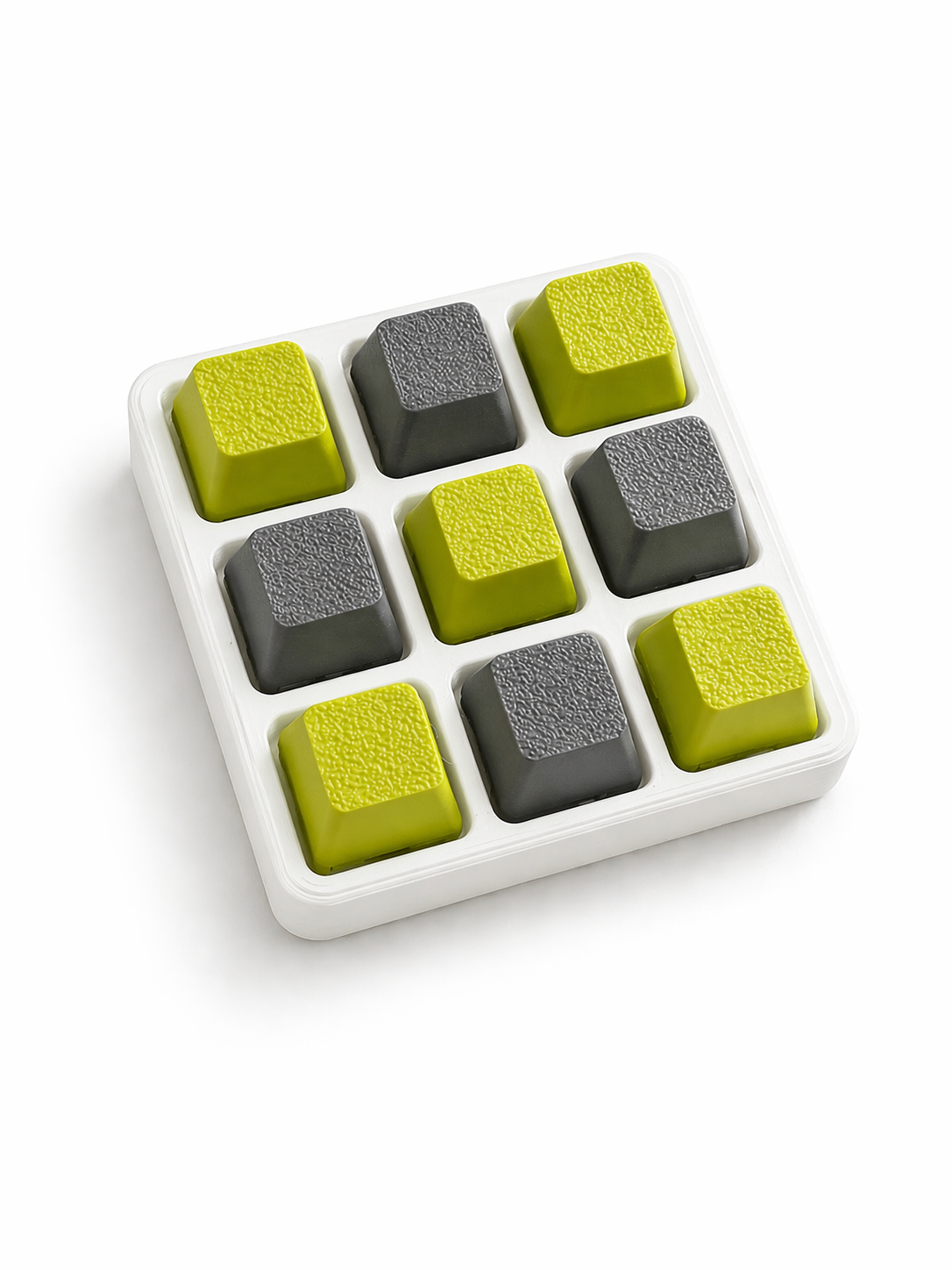 9-Key Fidget Clicker (8 Styles, 2 Base Colors)