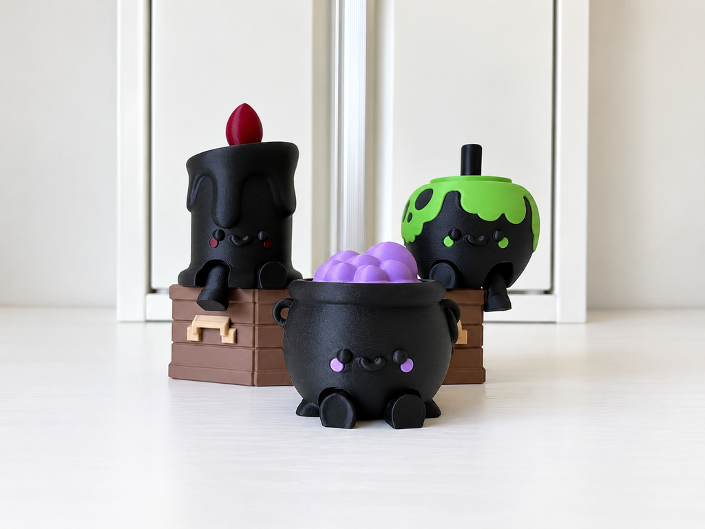 Witchy Clickers spooky mechanical fidget toys
