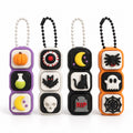 Four Halloween 3-key clicker fidget designs