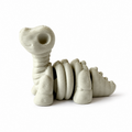 Skeleton Brontosaurus Mini Flexi on a white background