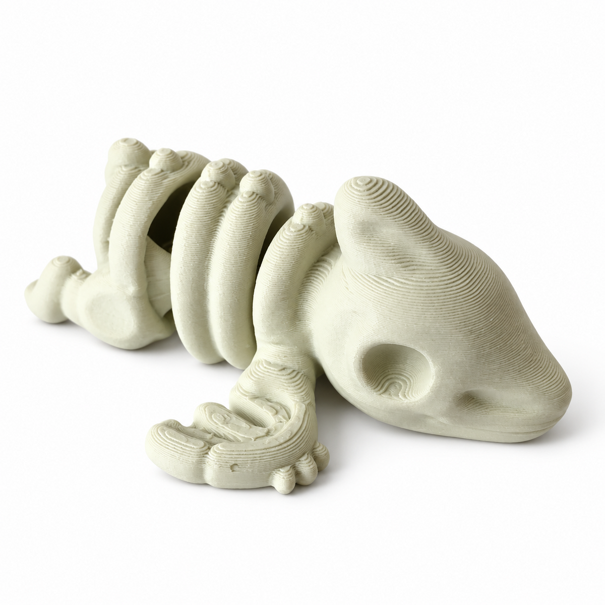 Skeleton Pterodactyl Mini Flexi on a white background