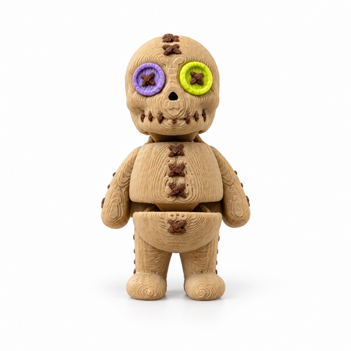 Voodoo Doll Mini Flexi on a white background