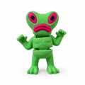 Swamp Creature Mini Flexi on a white background