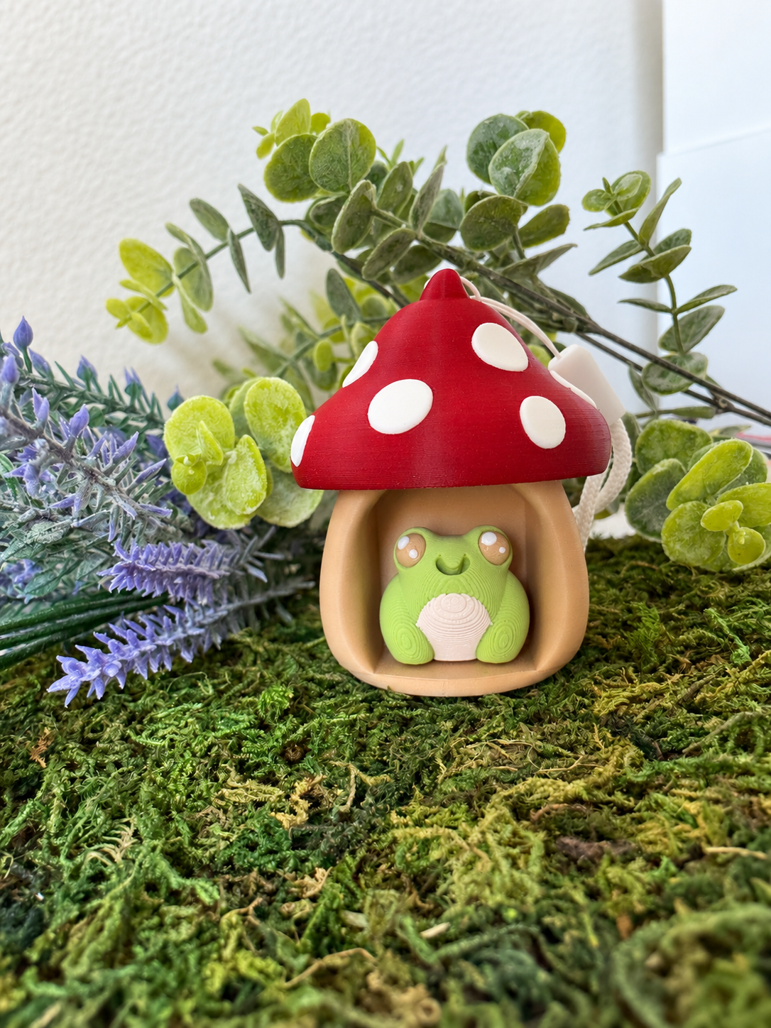Deep red Froggy Shroom Clicker
